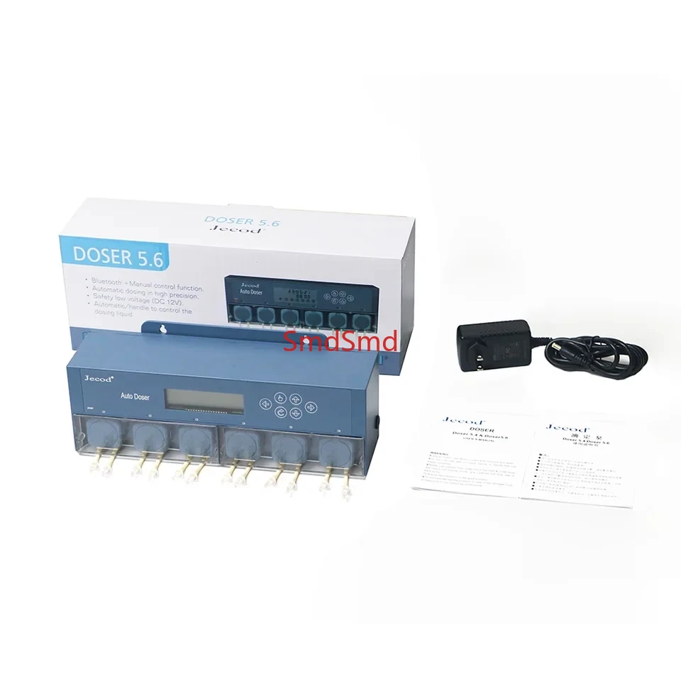 Marine Aquarium - Automatischer Marine-Riff-Dosierer, Jebao New 5.4/5.6 Bluetooth-Dosierpumpe