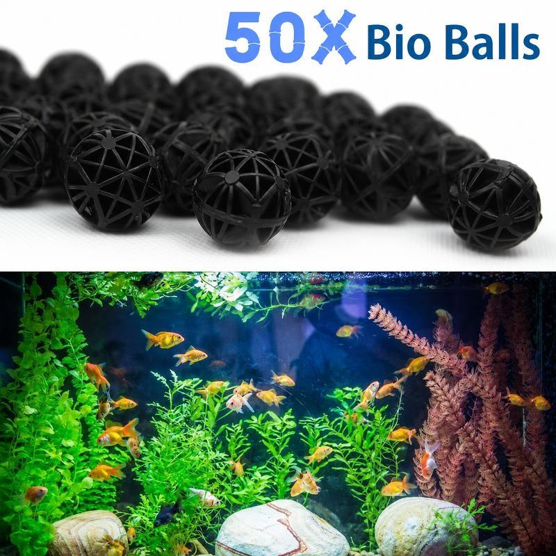 50 Stück 16mm Aquarium Bio-Fil – Ocean Aquarium Bewertung und Preis
