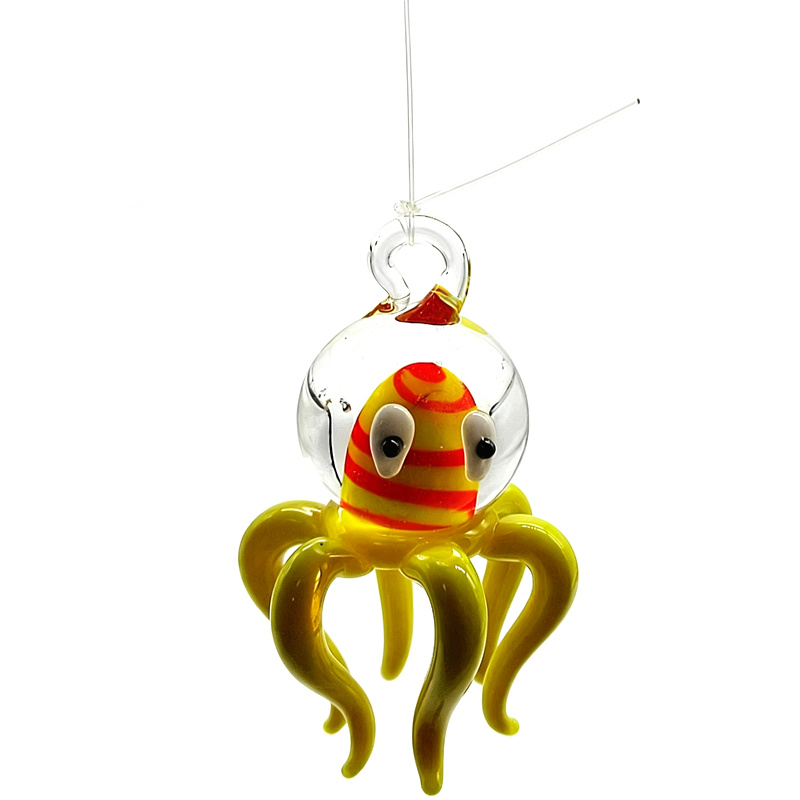 Schwebende Glas-Oktopus-Figur, – Aquarium Marine World Bewertung und Preis