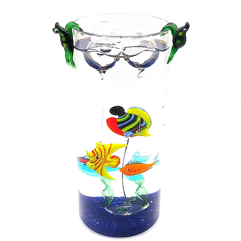 Schwebende Glas-Oktopus-Figur, – Aquarium Marine World Bewertung und Preis