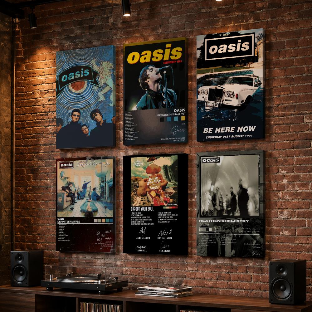 O-Oasis Rockband-Album, gerahm – Live Rock Bewertung und Preis