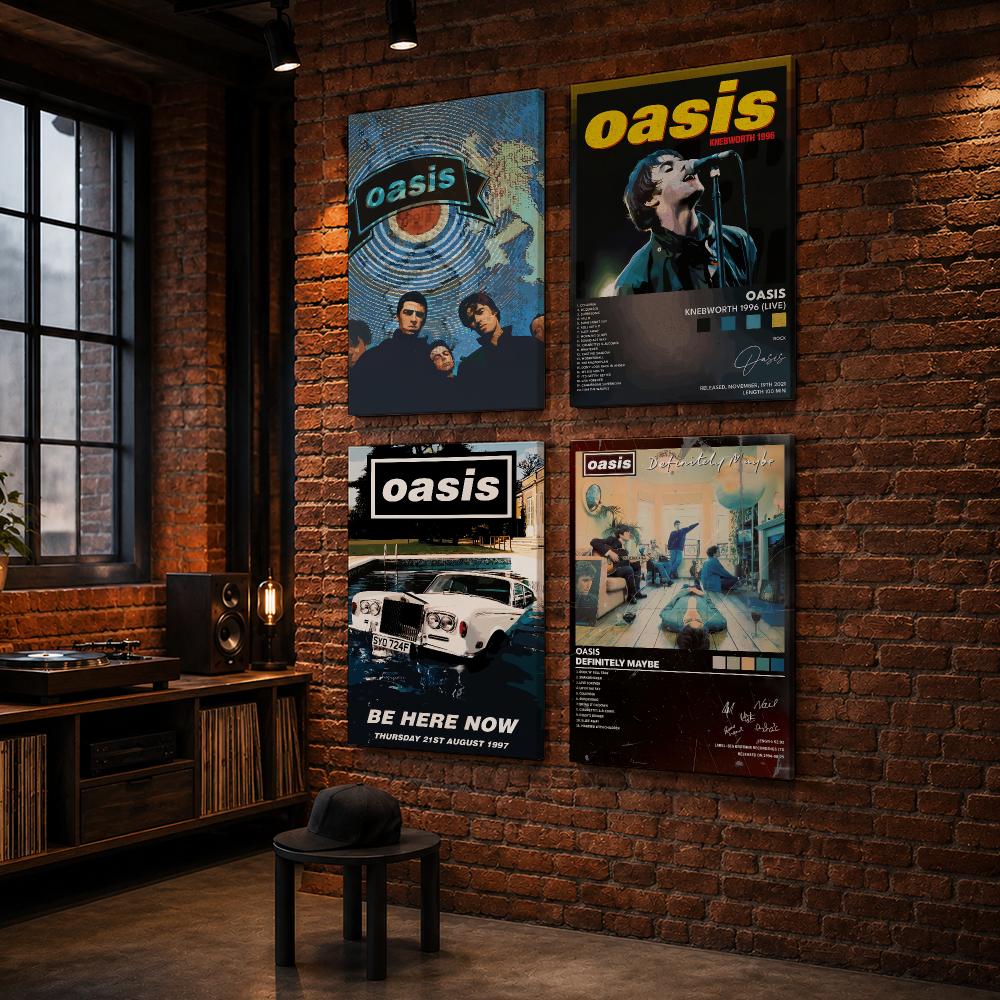 O-Oasis Rockband-Album, gerahm – Live Rock Bewertung und Preis