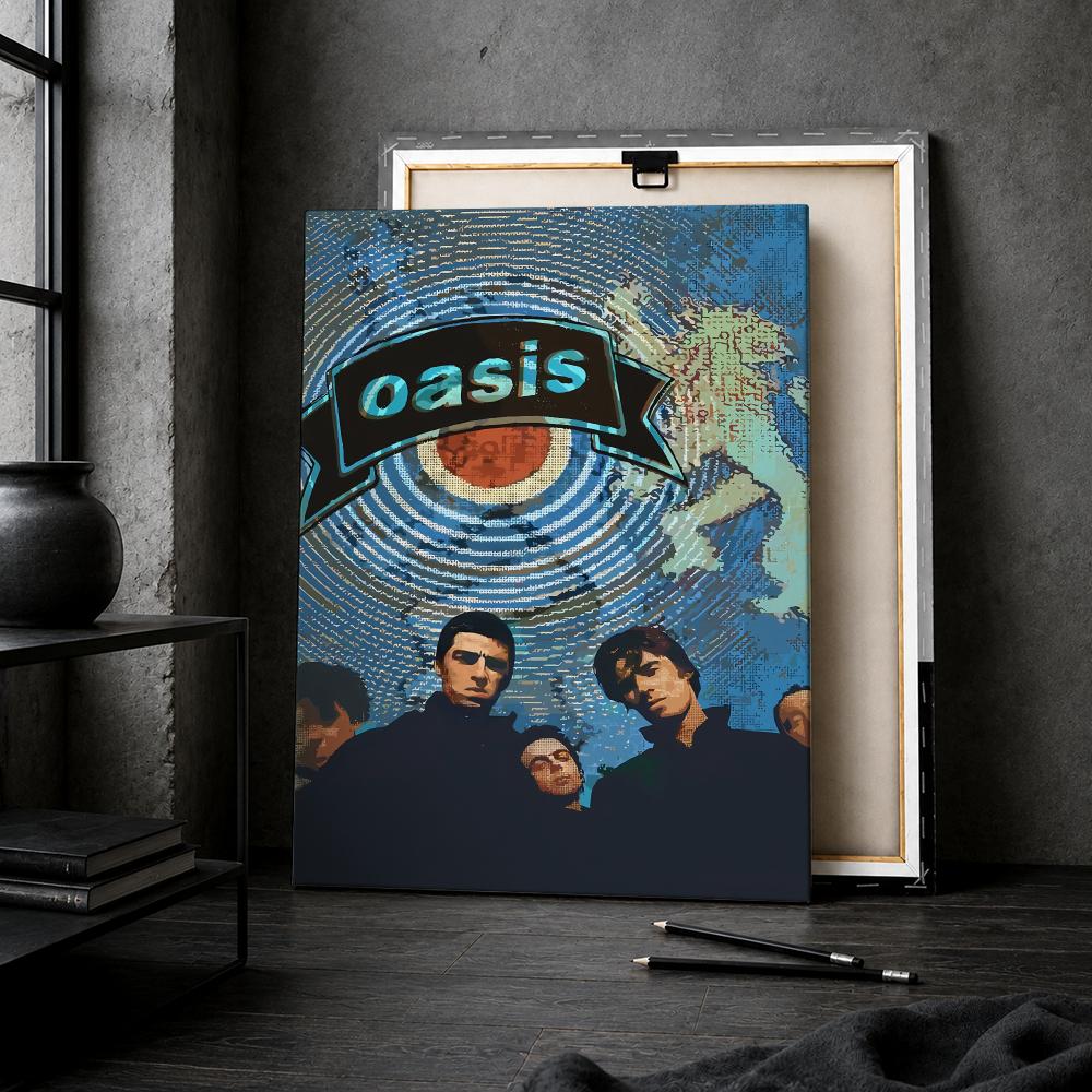 O-Oasis Rockband-Album, gerahm – Live Rock Bewertung und Preis