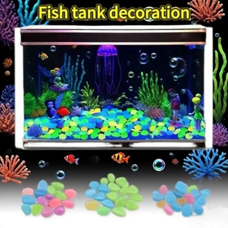 100-1000PCS Leuchtenden Stein  – Marine Fish Tank Bewertung und Preis
